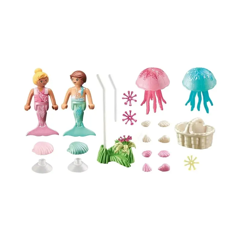 Playmobil Princess Magic 71504 Mermaid Children With Jellyfish 2