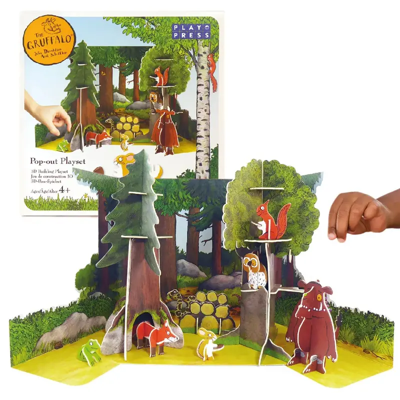 Playpress Toys Gruffalo Pop-Out Playset 1