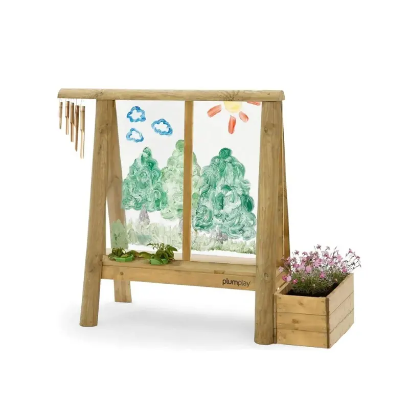 Plum Discovery Create & Paint Easel 1