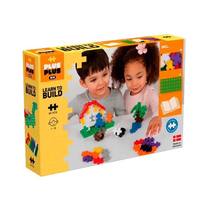 Plus Plus Big Learn To Build 60 Pcs 1