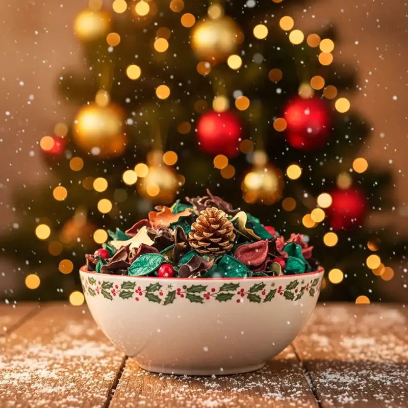 Popurrí Navideño, Color Verde 1