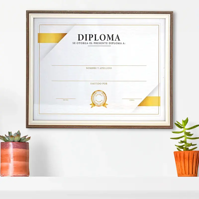 Porta Documento, Color Beige Y Gris 2