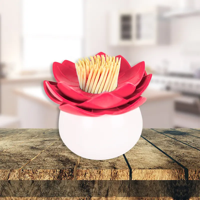 Porta Palillos Figura De Flor 1