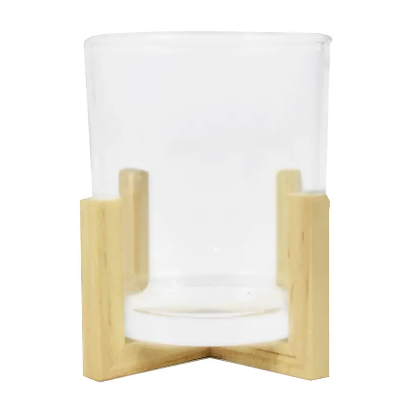 Porta Vela Base De Madera 1