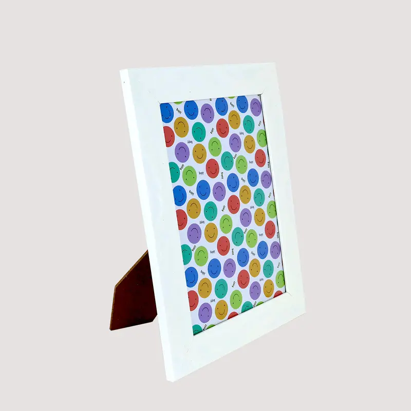 Portarretrato Con Marco Color Blanco, 18X13cm 2