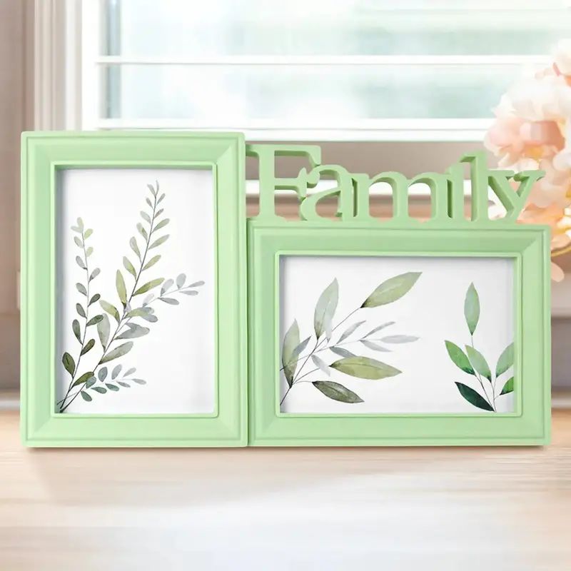 Portarretrato Family, Color Verde 1