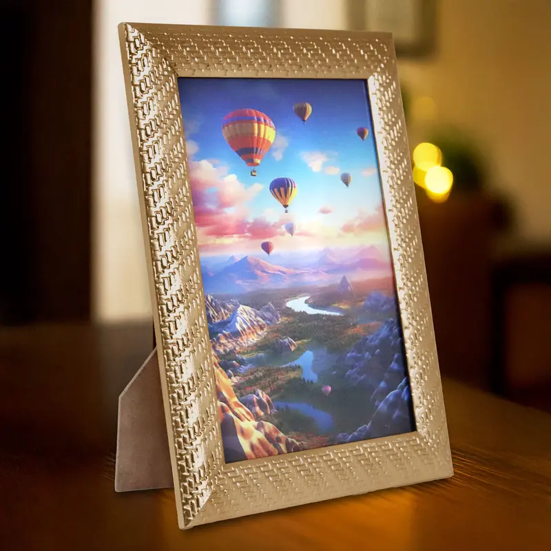 Portarretrato Globos, Color Oro, 10X15 Cm 1