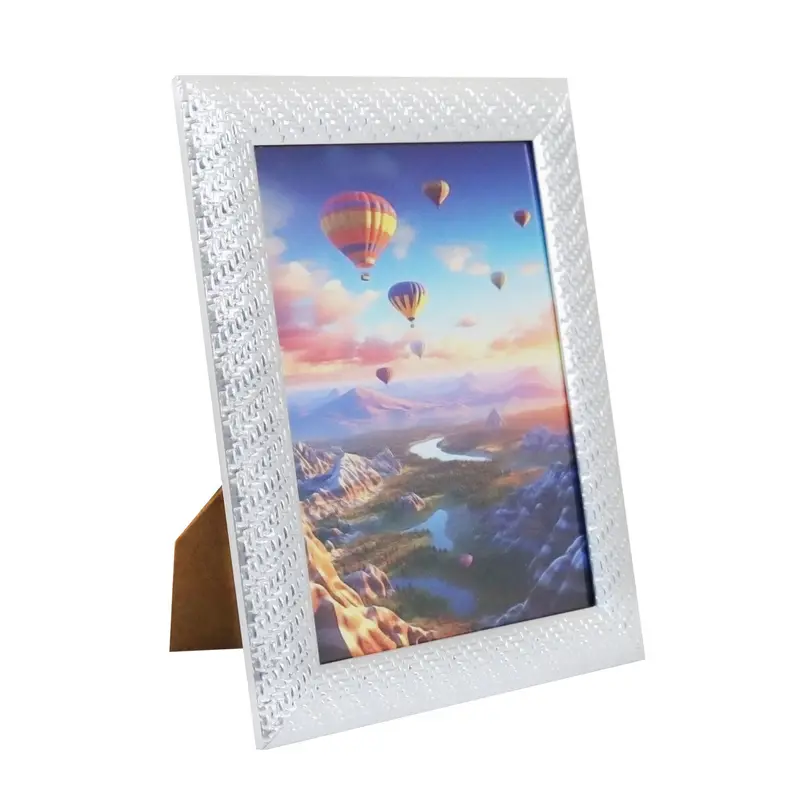 Portarretrato Globos, Color Plata, 10X15 Cm 2