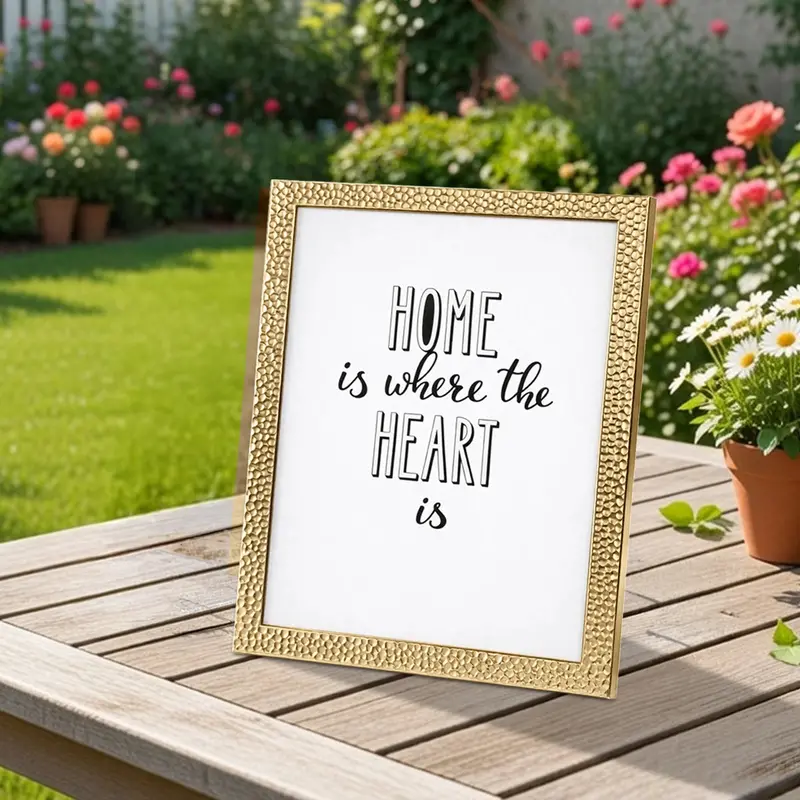 Portarretrato, Home Is Where The Heart Is, Color Dorado 2