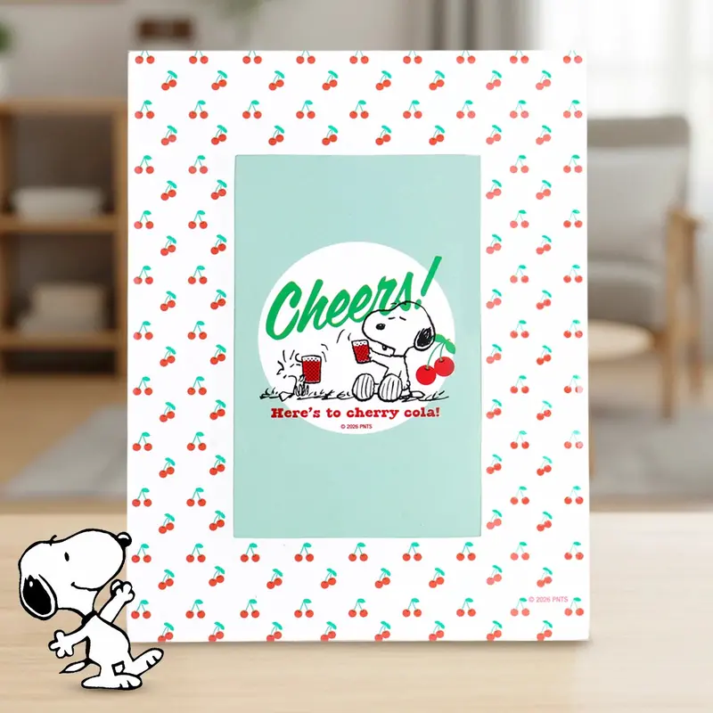 Portarretrato Peanuts, Diseño Cereza 1