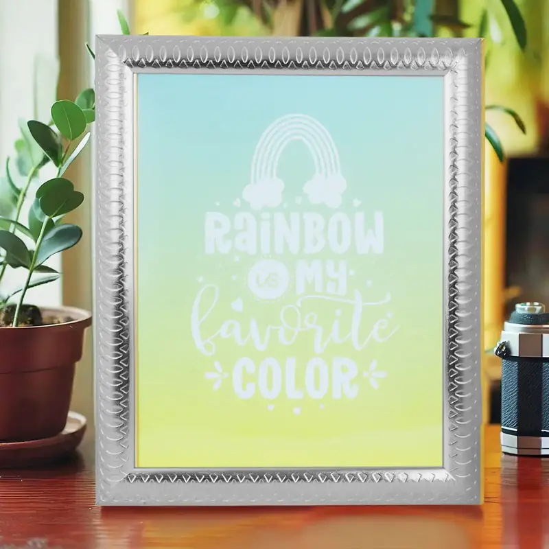 Portarretrato, Rainbow Is My Favorite Color, Color Plata 1