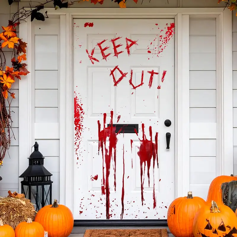 Póster, Decoración De Puerta, Halloween 1