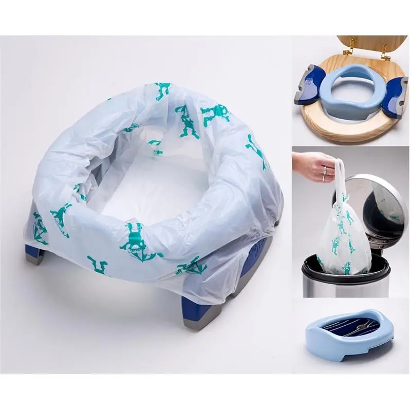 Potette Plus 2-In-1 Travel Potty Blue/Navy 2