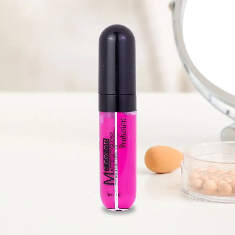 Profusion, Labial Matte Dou Color Fucsia 2