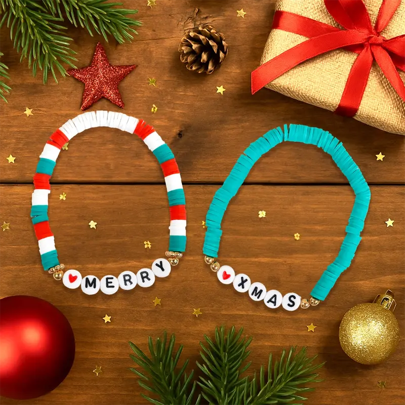 Pulseras Navideñas, 2 Pzas 2
