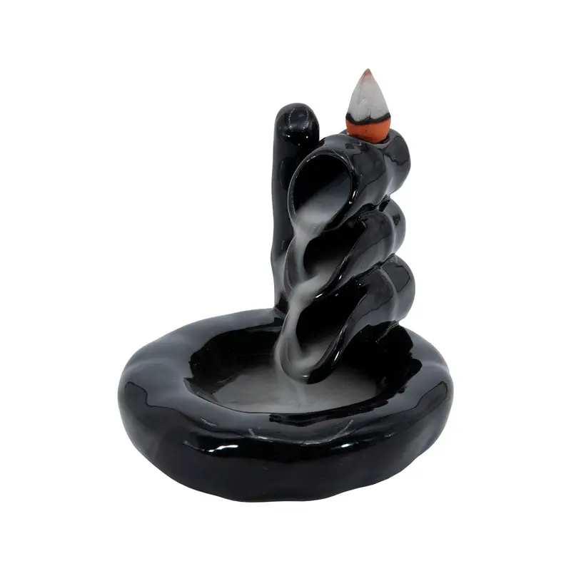 Quemador Incienso En Cascada De Reflujo Diseño Espiral, Innozen 2