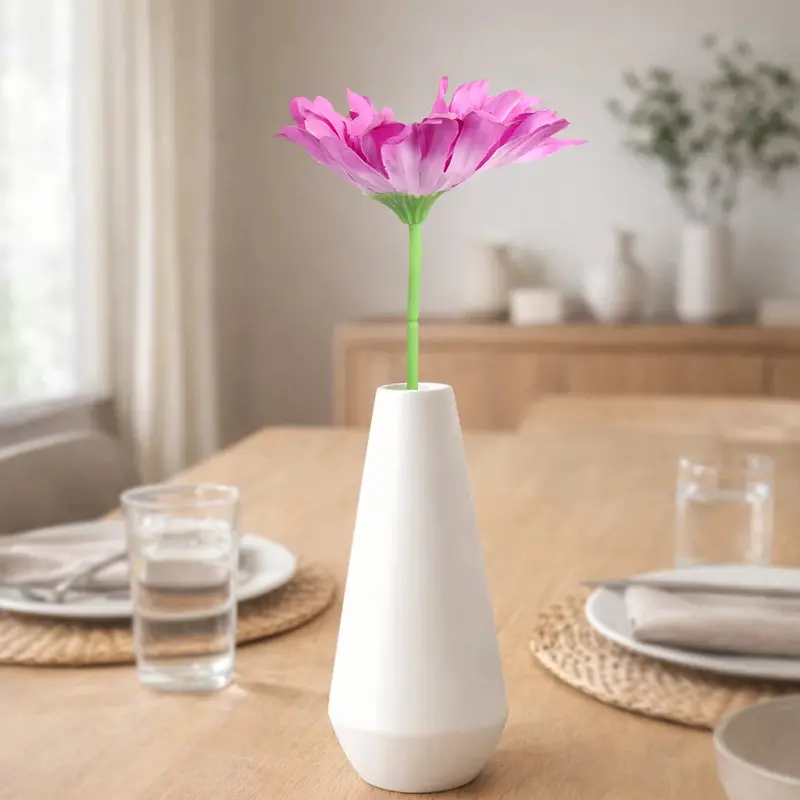 Rama De Gerbera Artificial, Color Morado 2