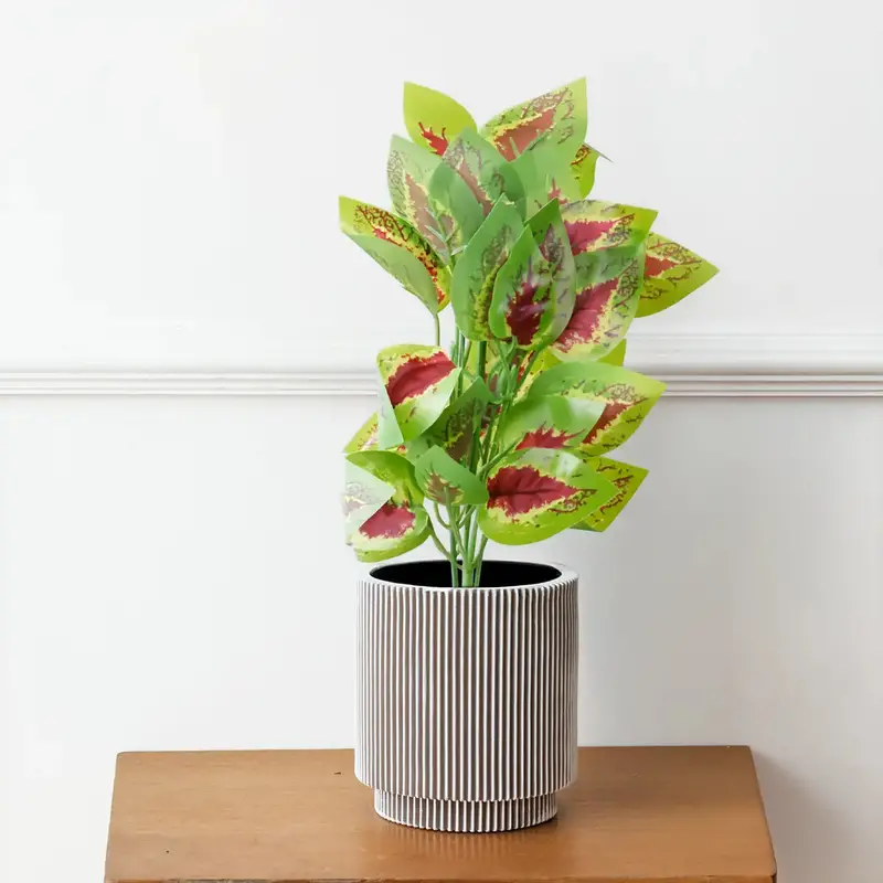 Rama De Planta Artificial, Coleus 2
