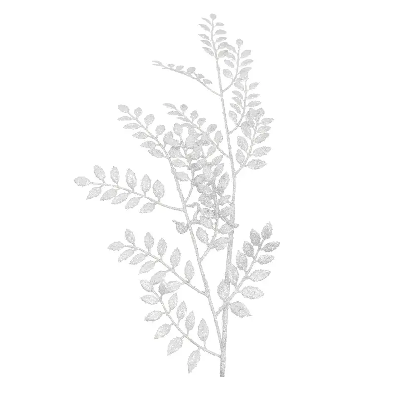Rama Decorativa, Glitter, Color Plata, 80 Cm 2