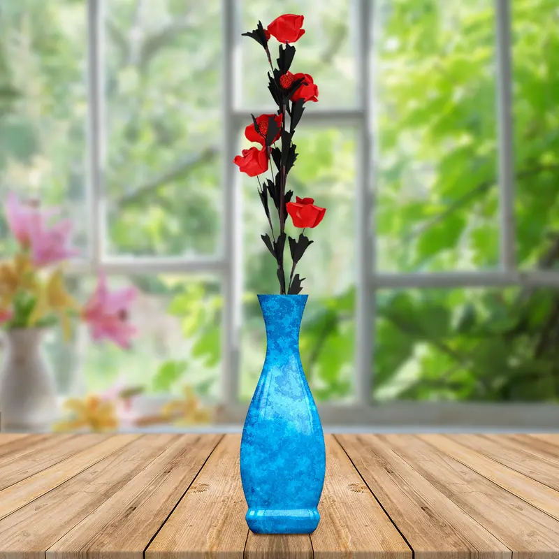 Ramito De Rosas Artificiales Inkanto, Color Rojo 1
