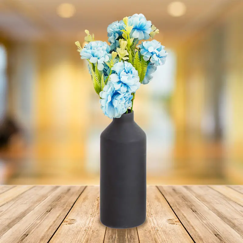 Ramo De Clavel Artificial Color Azul 1