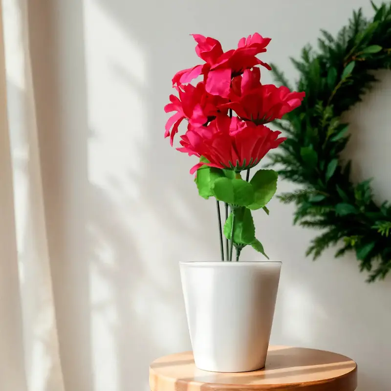 Ramo De Flores, Color Fucsia 1