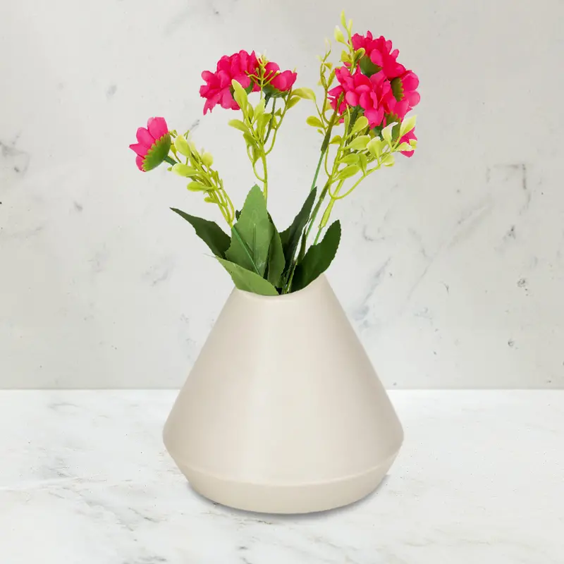 Ramo De Flores Decorativo, Color Fucsia 2
