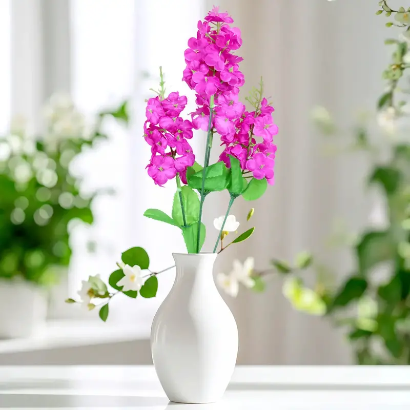 Ramo De Hortensias, Color Morado 1