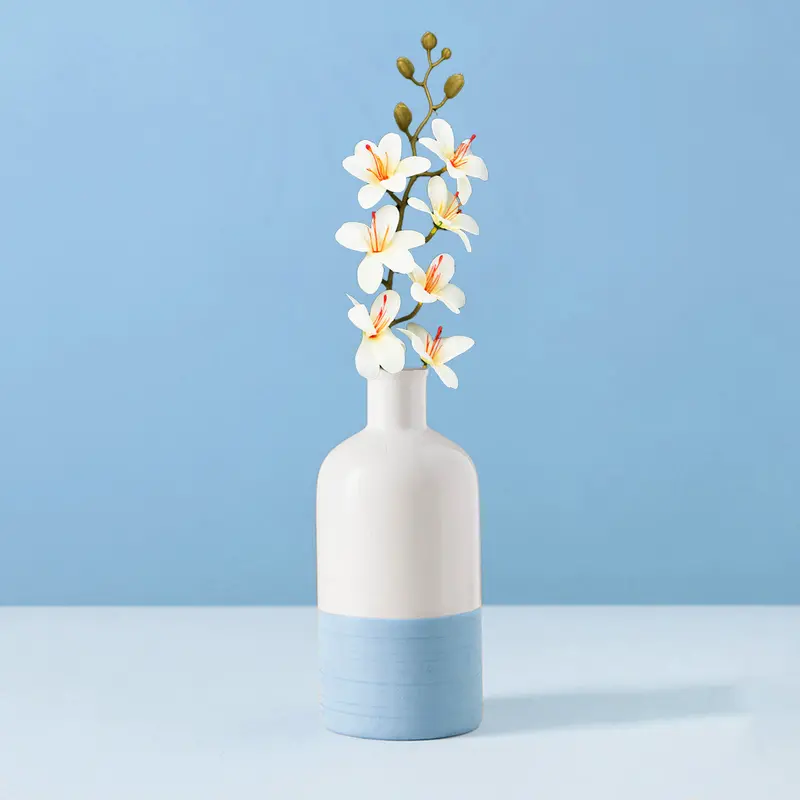 Ramo Decorativo Con Flores, Color Blanco 1