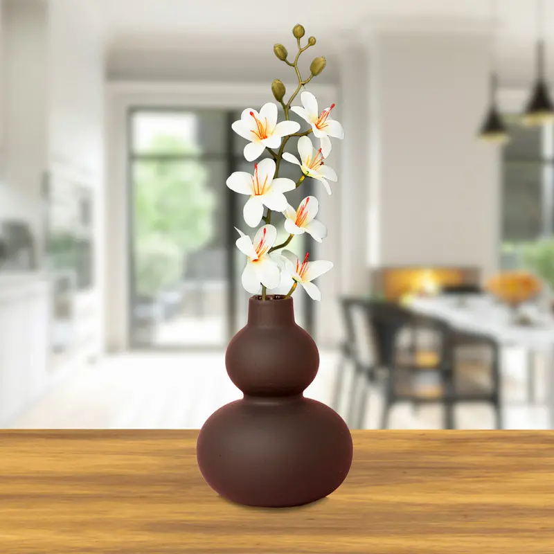 Ramo Decorativo Con Flores, Color Blanco 2