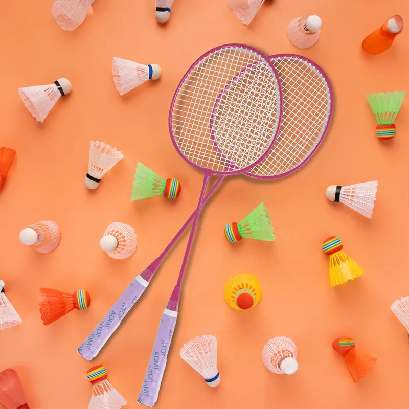 Raquetas De Bádminton, Color Rojo 2