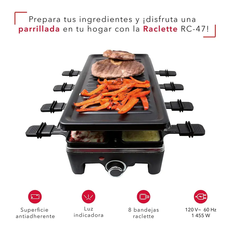 Rca Parrilla Antiadherente Rc-47 2