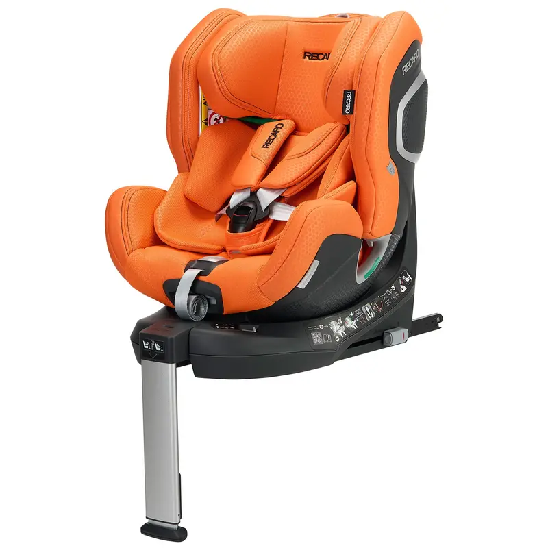 Recaro Xenon 1 Kid Combination Car Seat 61-125Cm In Vibrant Orange 1