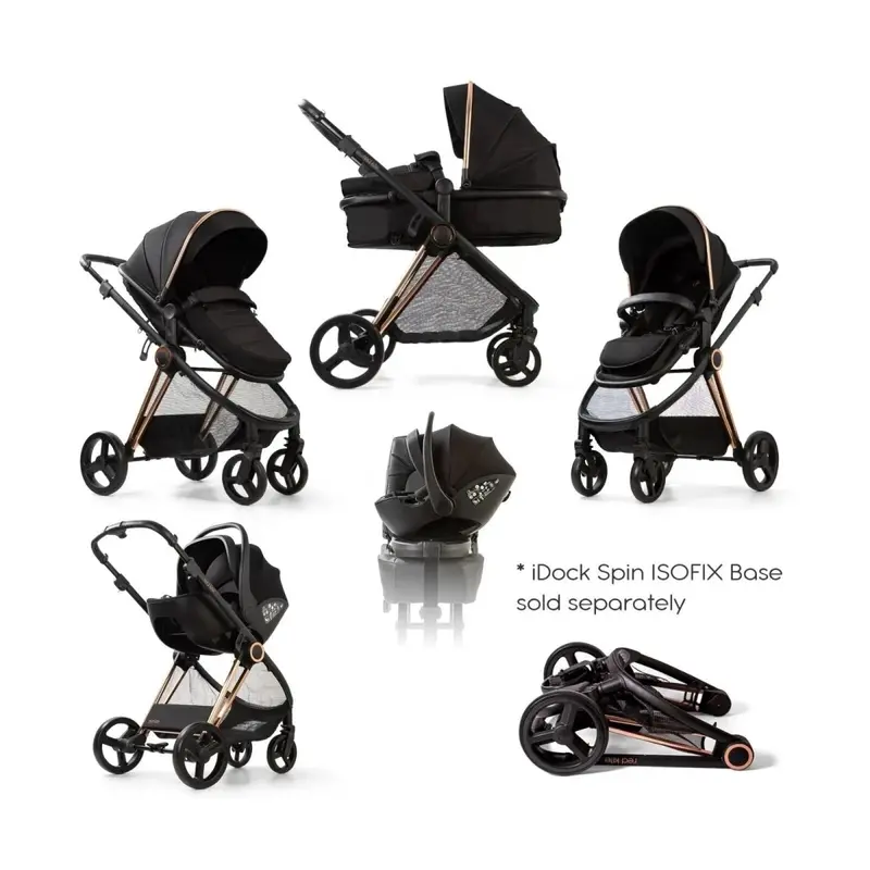 Red Kite Push Me Pace I-Size 2-In-1 Neo Travel System - Amber 1