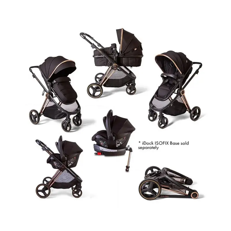 Red Kite Push Me Pace I-Size 3-In-1 Travel System - Amber 1