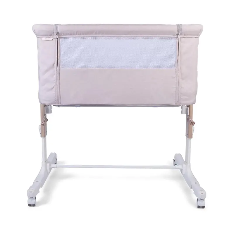Red Kite Rockabye Bedside Crib - Oatmeal 1