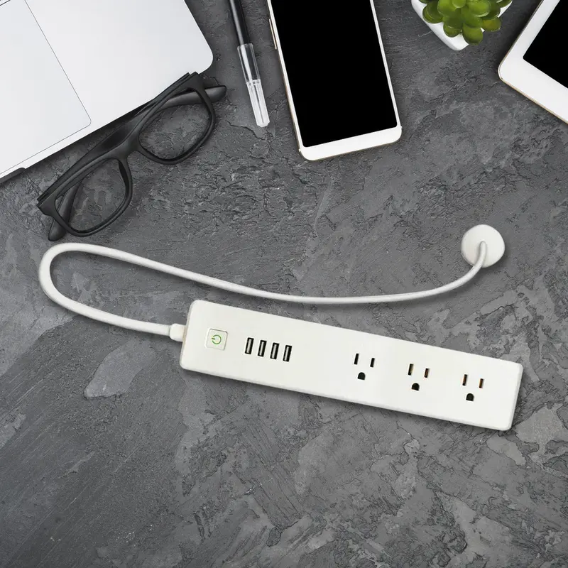 Regleta De Alimentación Inteligente Con Puertos Usb 2