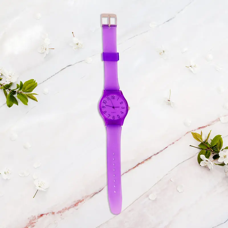 Reloj Color Morado Para Dama 2