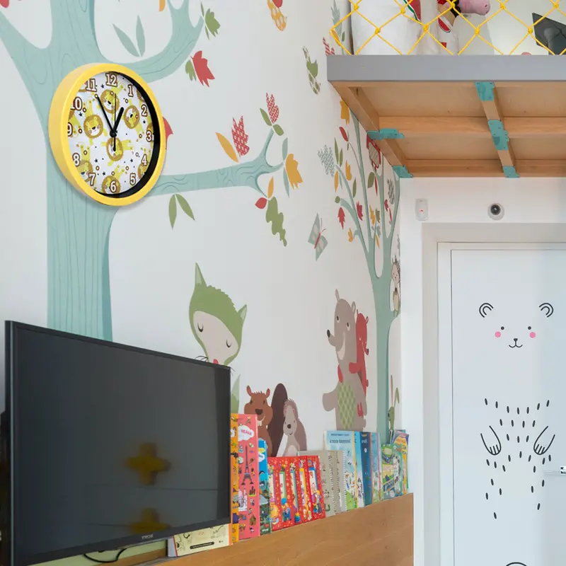 Reloj De Pared Decorativo Leã³n 1