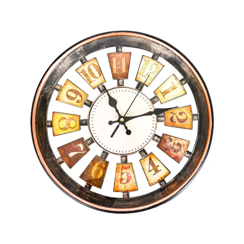 Reloj De Pared Estilo Rústico 30Cm 1