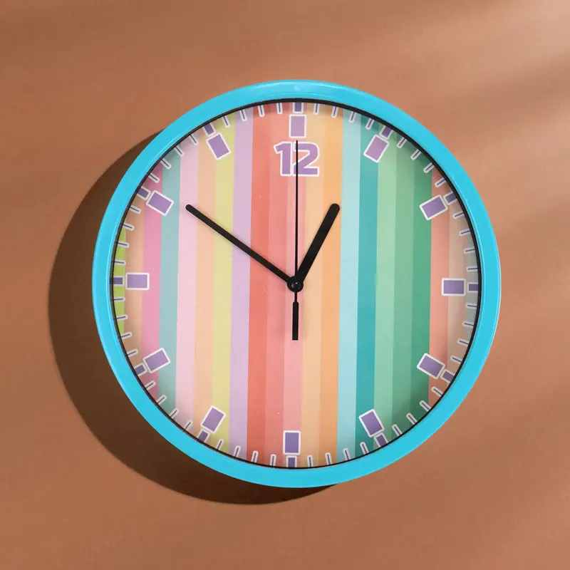 Reloj Decorativo De Colores 2