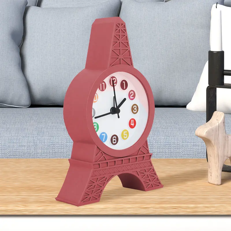 Reloj Despertador Con Forma De Torre Eiffel 3