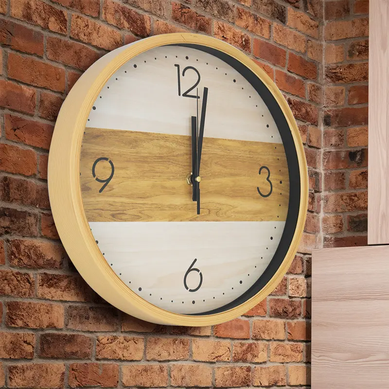 Reloj Para Pared, Color Beige 2