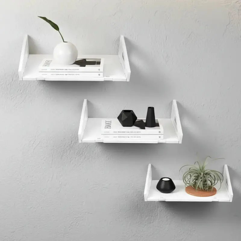 Repisa, 3 Pzas, Color Blanco 2