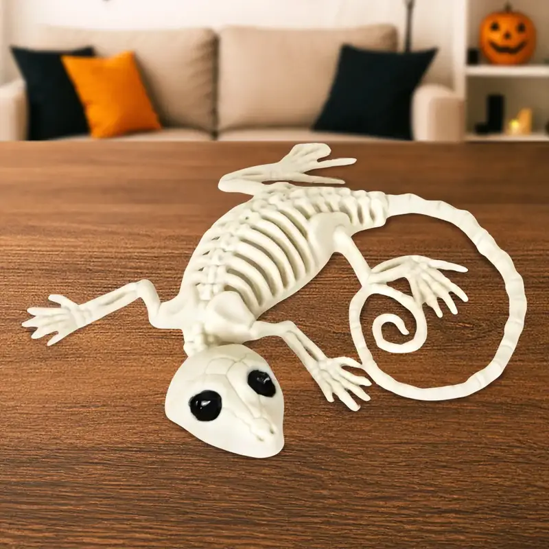 Reptil, Esqueleto Para Decoración De Halloween 1