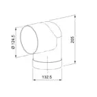 Right Angle Bend Cc90 1