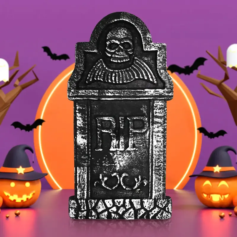 Rip, Lápida, Decoración De Espuma, Halloween 2