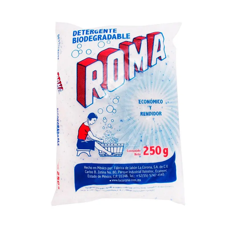 Roma Detergente En Polvo Biodegradable 250G 1