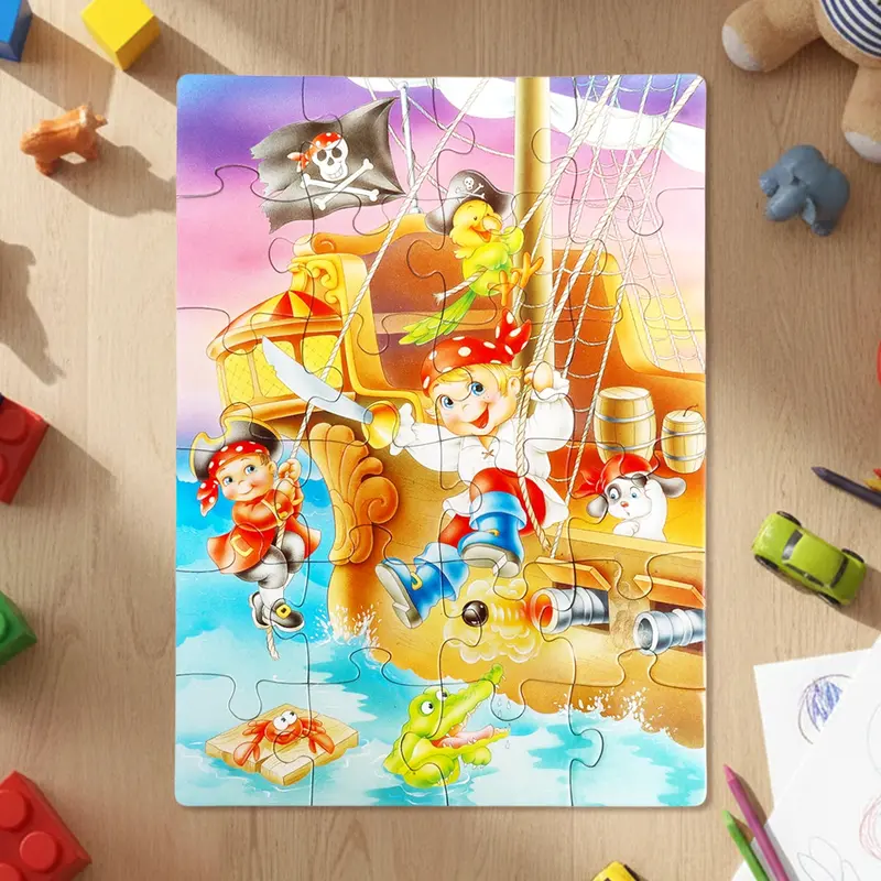 Rompecabezas, Aventura De Piratas, 24 Pzas 2