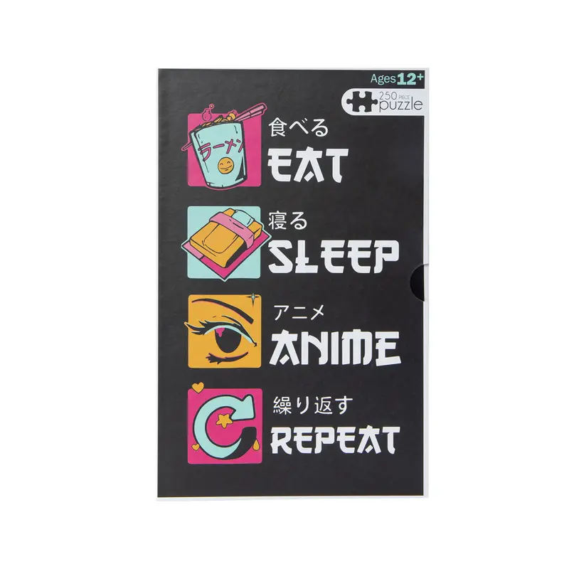 Rompecabezas, Eat Sleep Anime Repeat, 250 Piezas 2